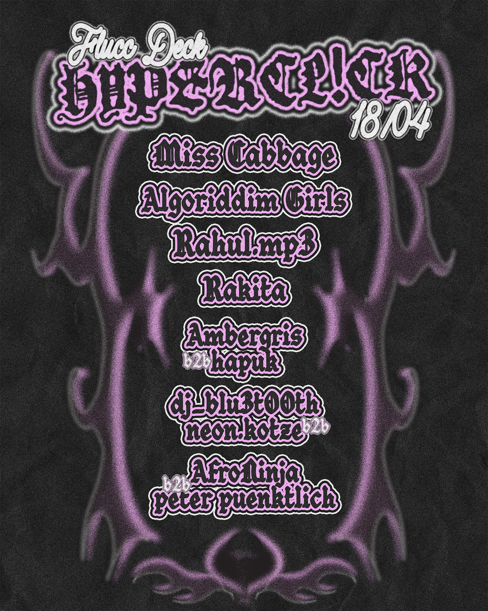 HYPERCL!CK - HYPERTRASH x CL!CK GLASGOW