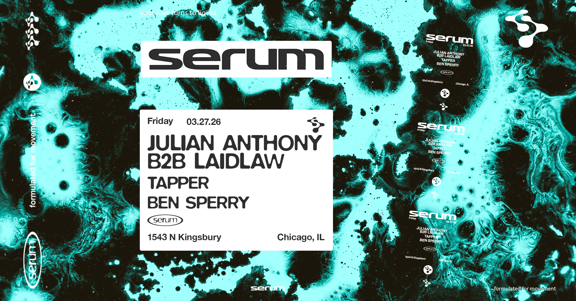 Serum: Julian Anthony B2B Laidlaw