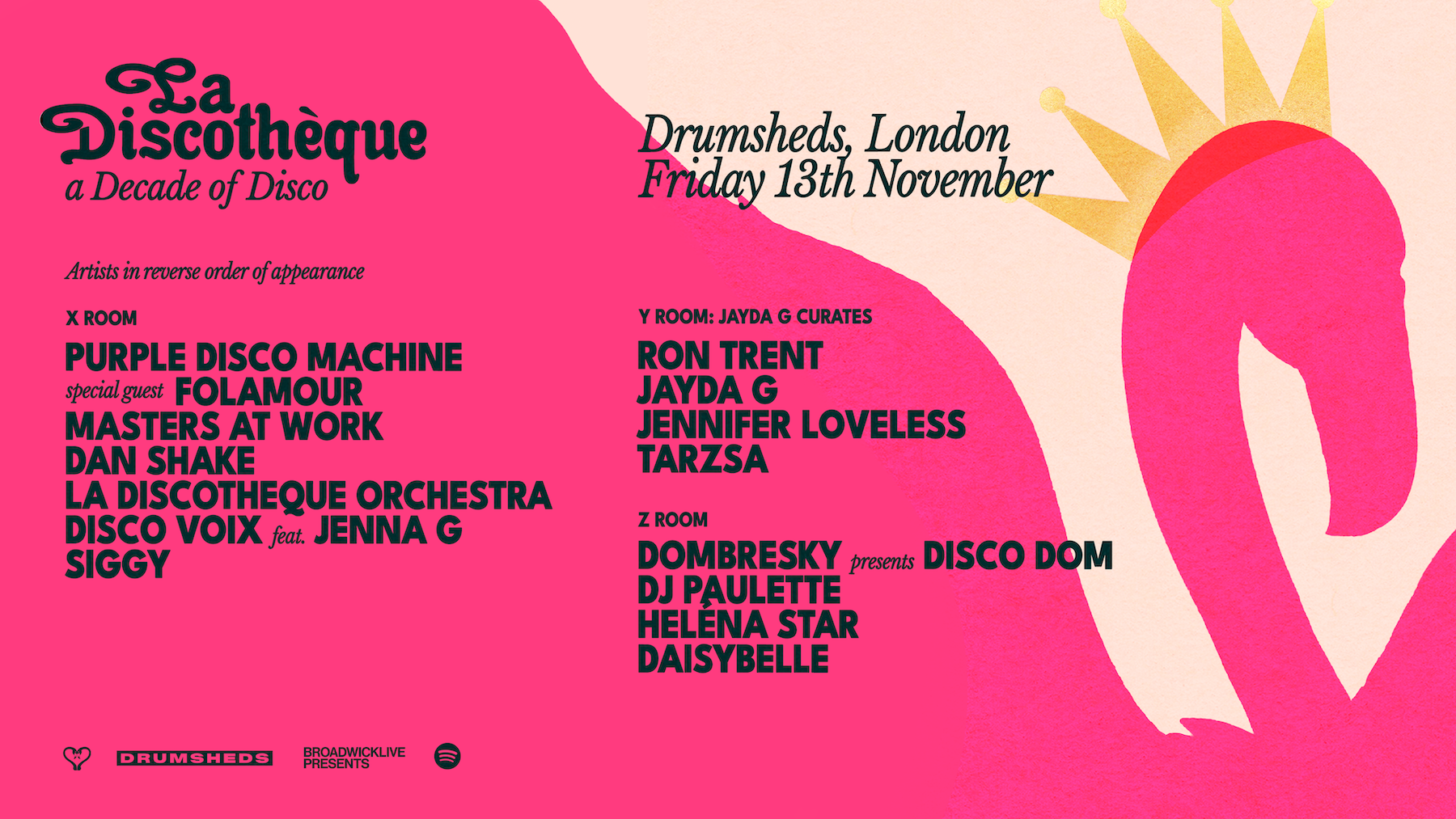 La Discothèque 10th Anniversary in London, United Kingdom