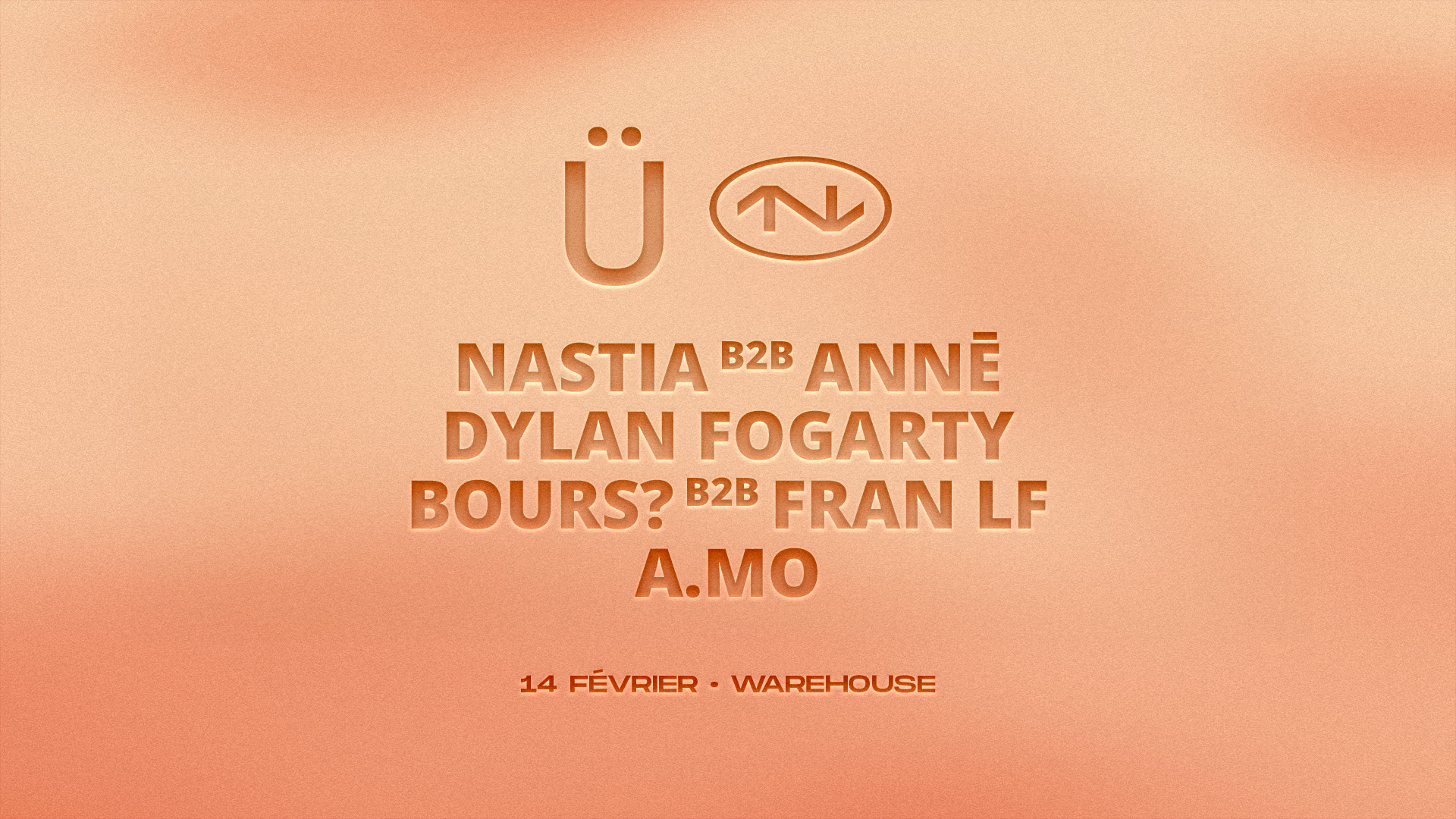 GRÜV • Nastia b2b Anne, Dylan Fogarty, Bours? b2b Fran LF, A.mo