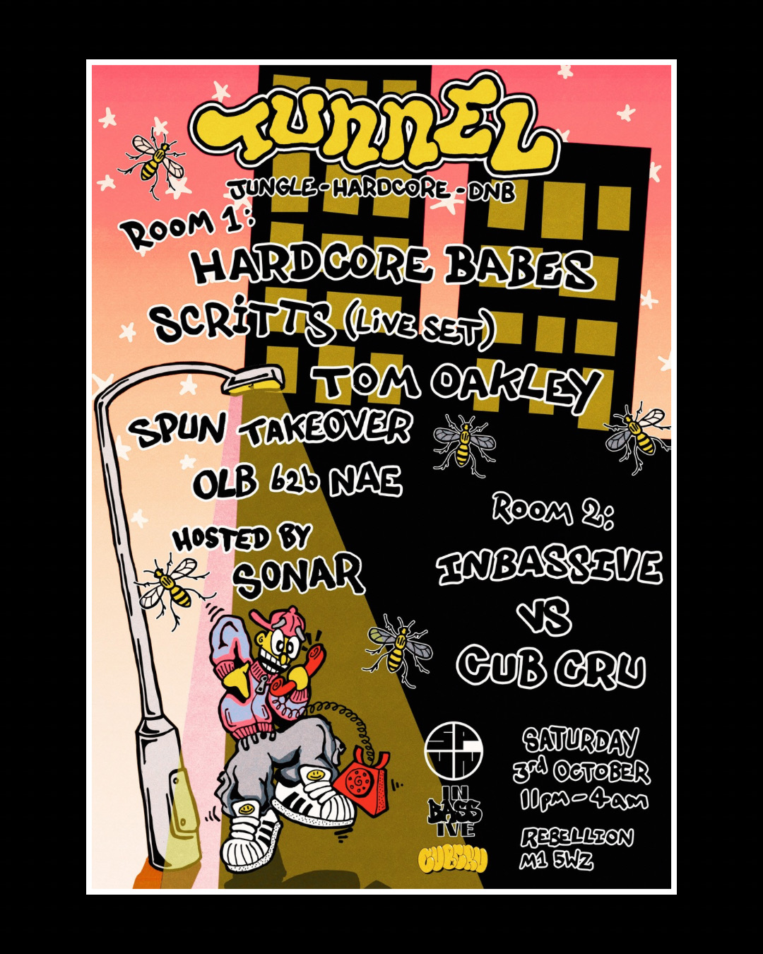 Tunnel presents: Hardcore Babes, Scritts at Rebellion, M1 5WZ Manchester