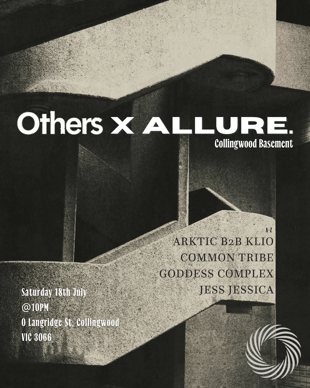 Others x Allure - The Collingwood Basement at Collingwood Basement