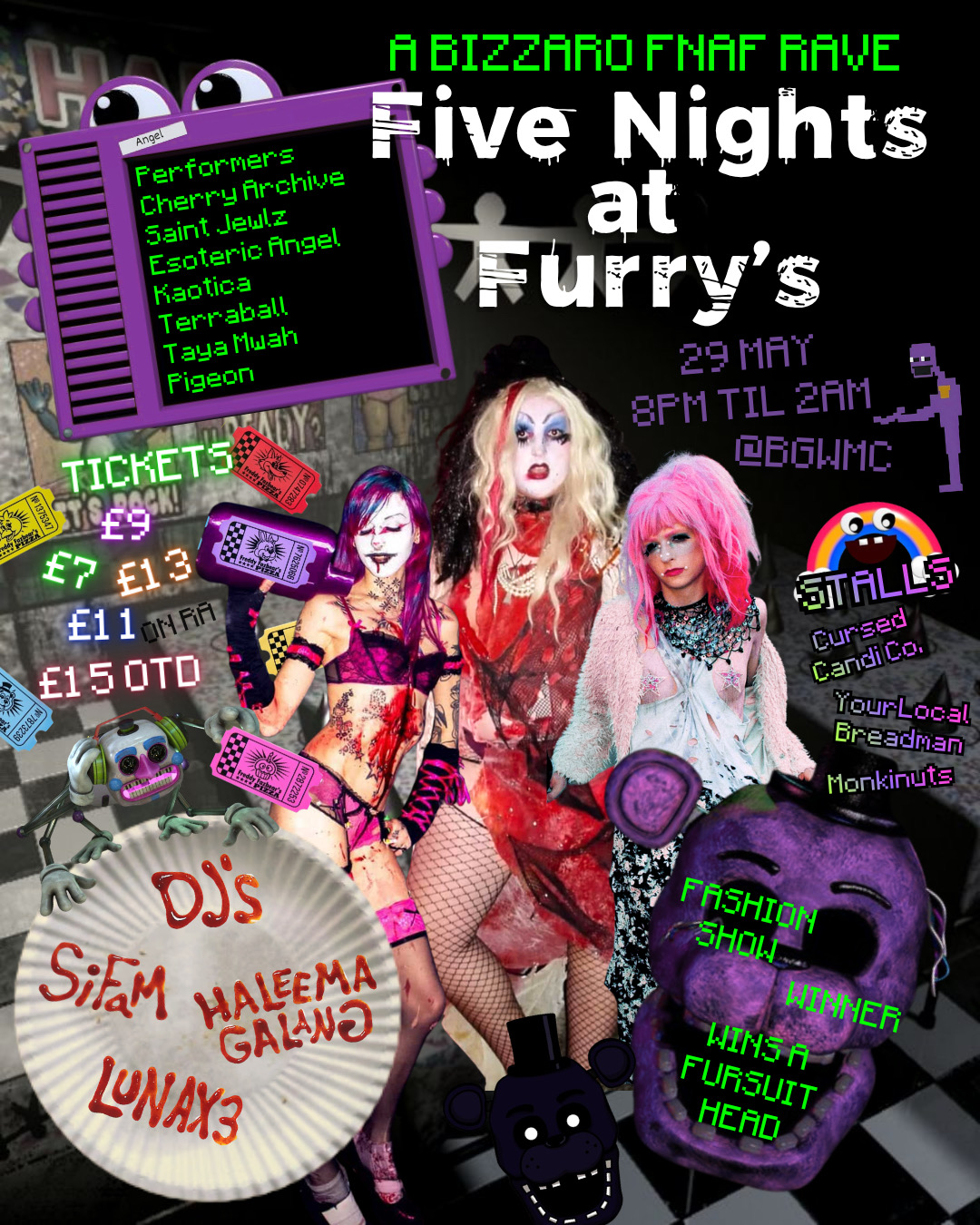 FNAF Furry Bizzaro Caba-rave