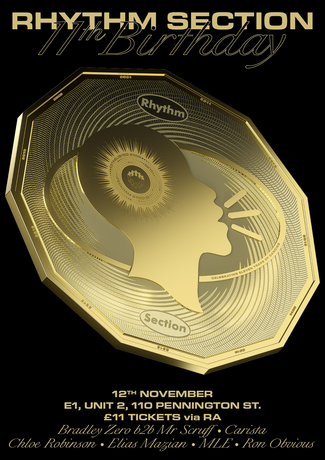 Rs 11th Birthday Bash With Mr Scruff B2b Bradley Zero Carista Chloe Robinson At E1 London Tickets