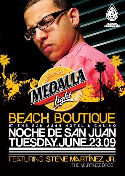 Beach Boutique featuring Steve Martinez Jr at Hotel San Juan