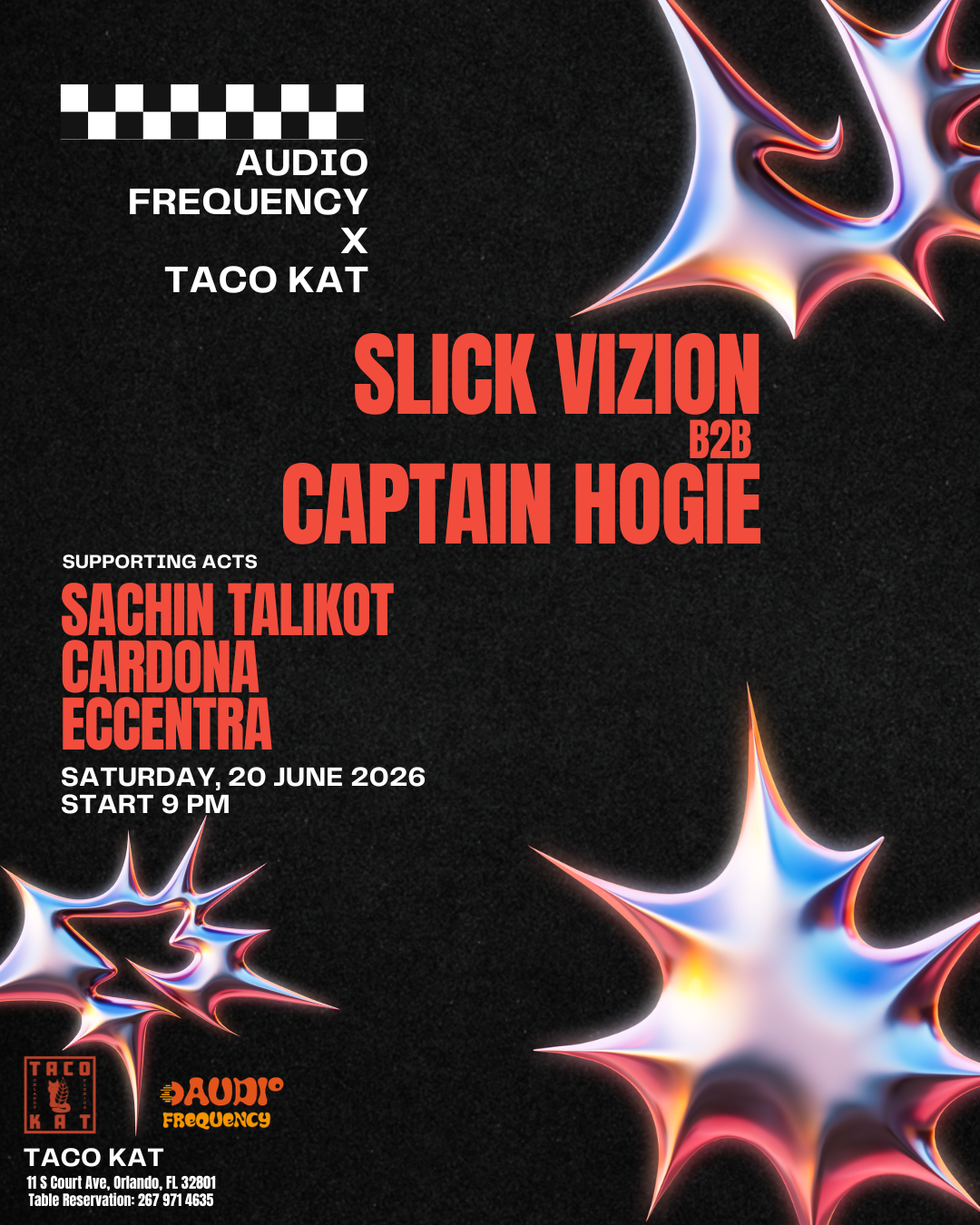Audio Frequency x Taco Kat with Slick Vizion and Captain Hogie at