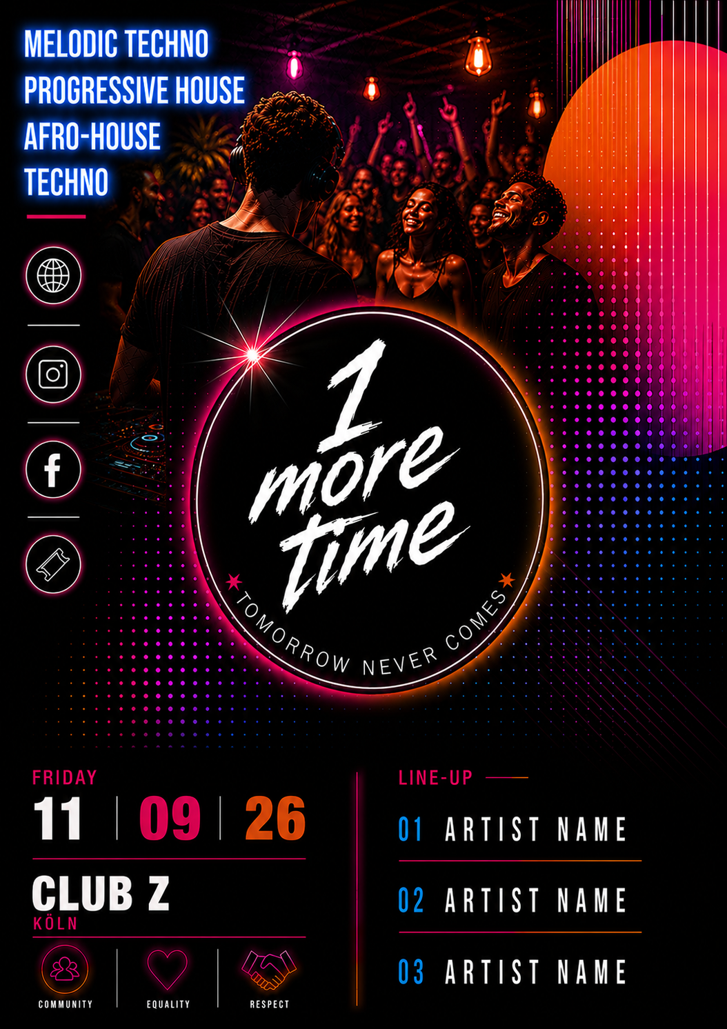 1 More Time - Tomorrow Never Comes — Club Z in Zimmermans, Кёльн