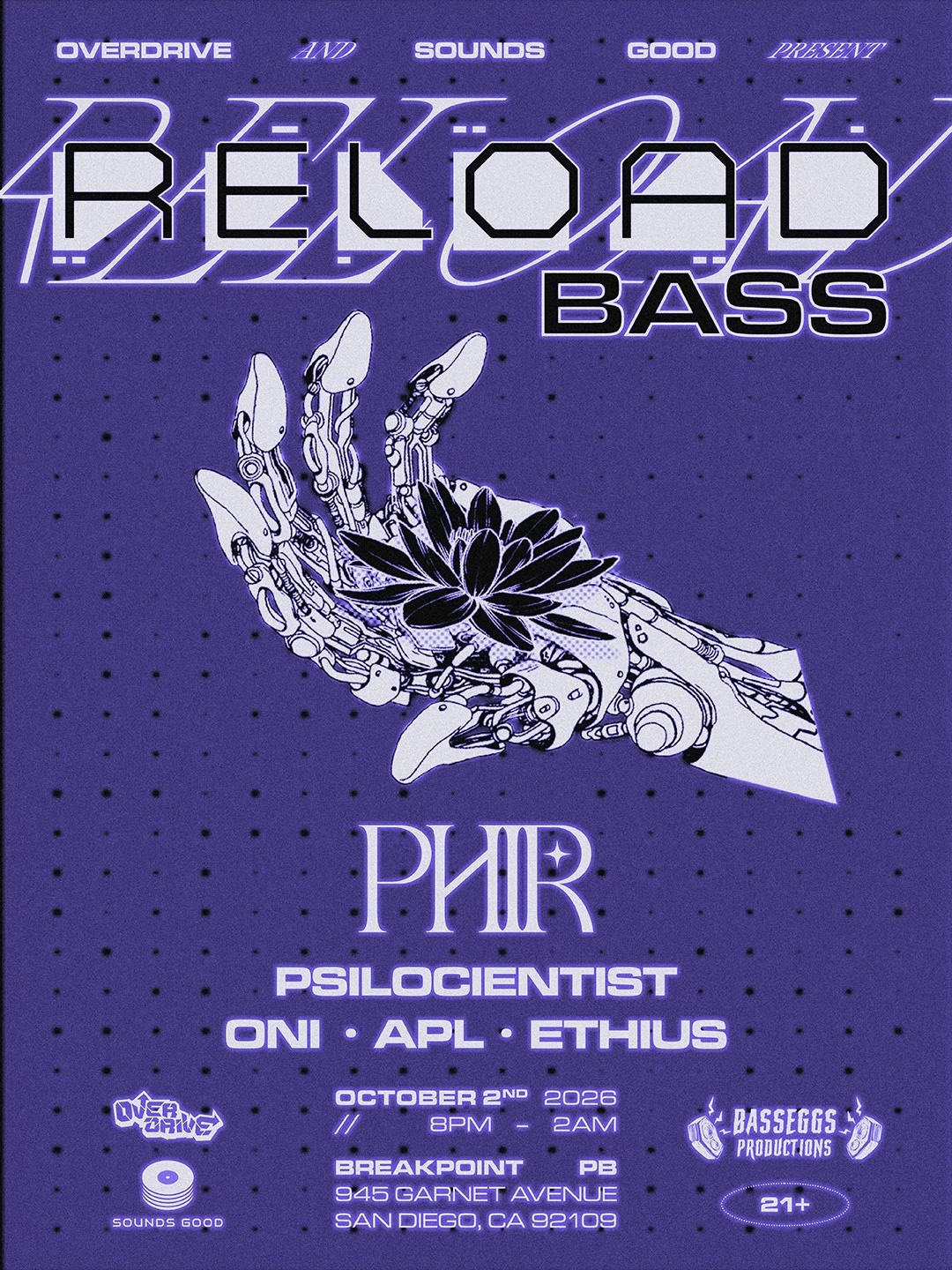 OVERDRIVE & SOUNDS GOOD PRESENT: RELOAD BASS