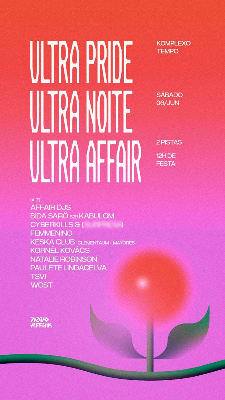 Ultraffair Pride flyer