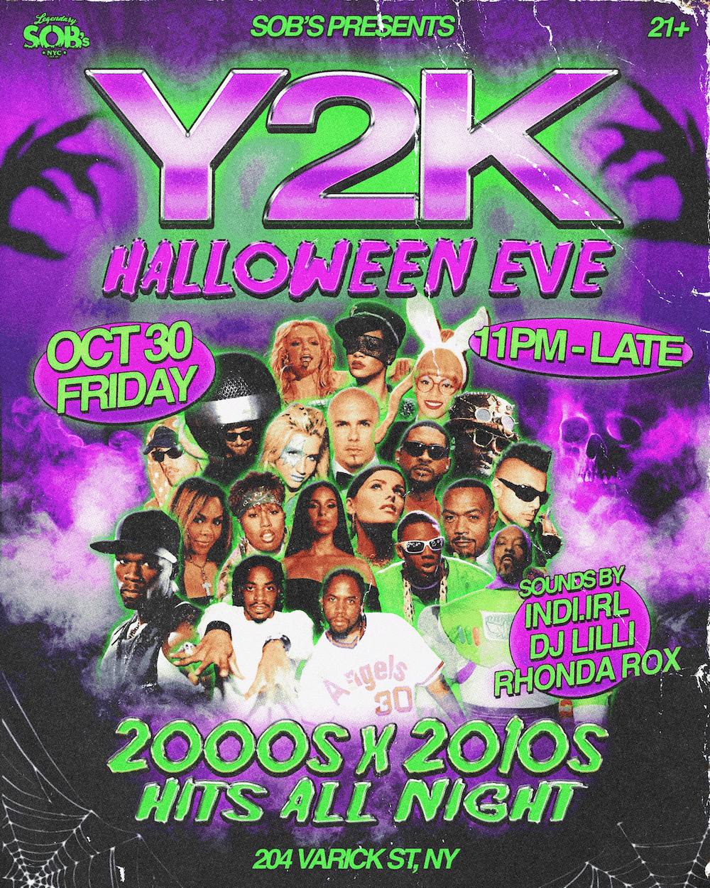 Y2K Party: Halloween Eve at SOB's