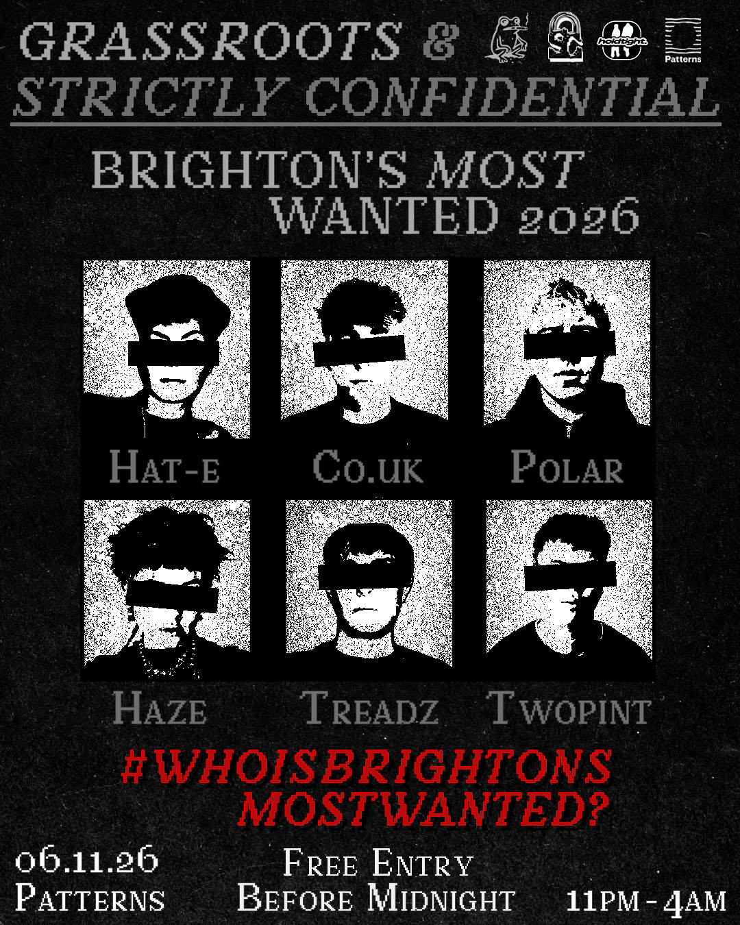 GRASSROOTS - Brightons Most Wanted DJs