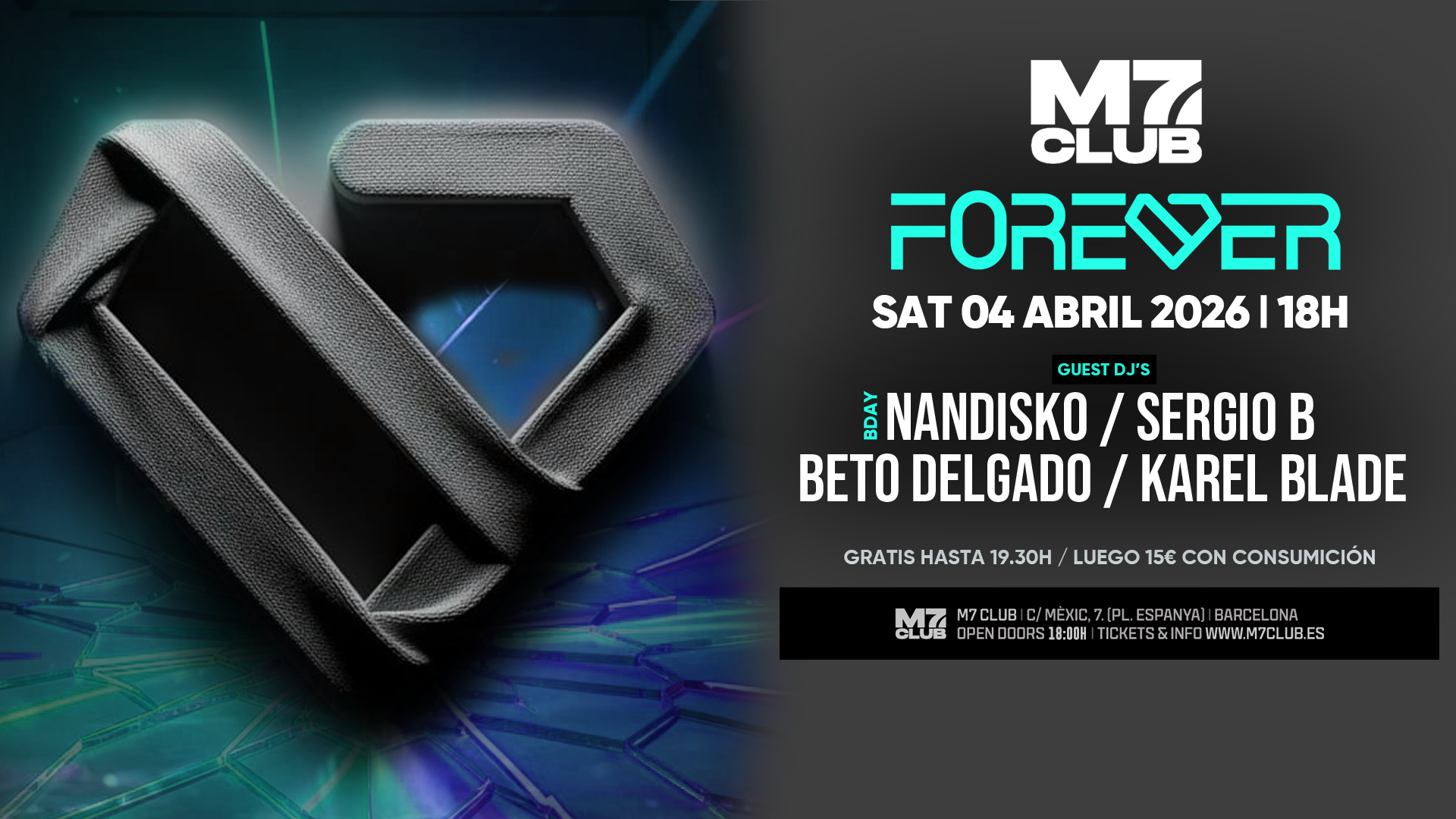 FOREVER [Nandisko, Sergio B, Beto Delgado & Karel Blade]