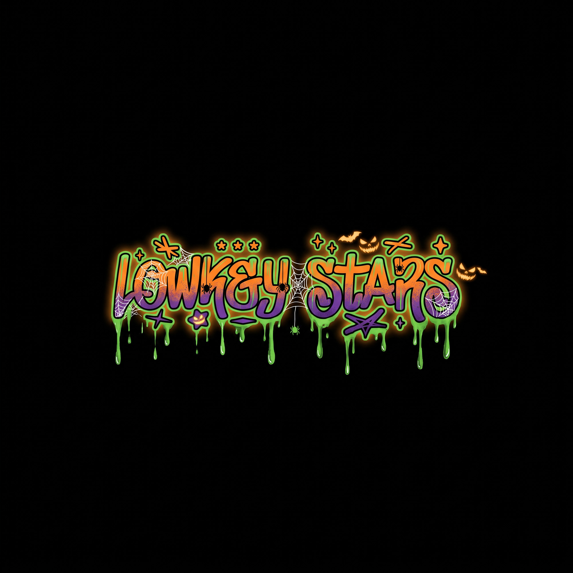 ★ LOWKEY STARS ☆ HALLOWEEN flyer