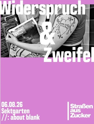 ://sektgarten x widerspruch und zweifel [free entry & open air]