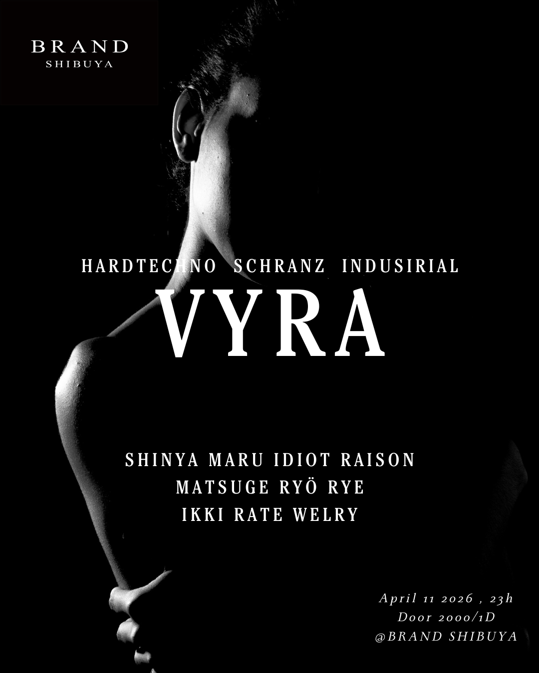 VYRA - HardTechno, Industrial , Schranz