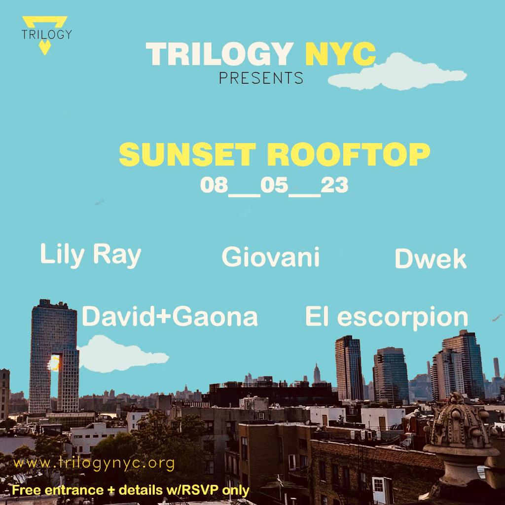 Trilogy NYC presents: Sunset Rooftop