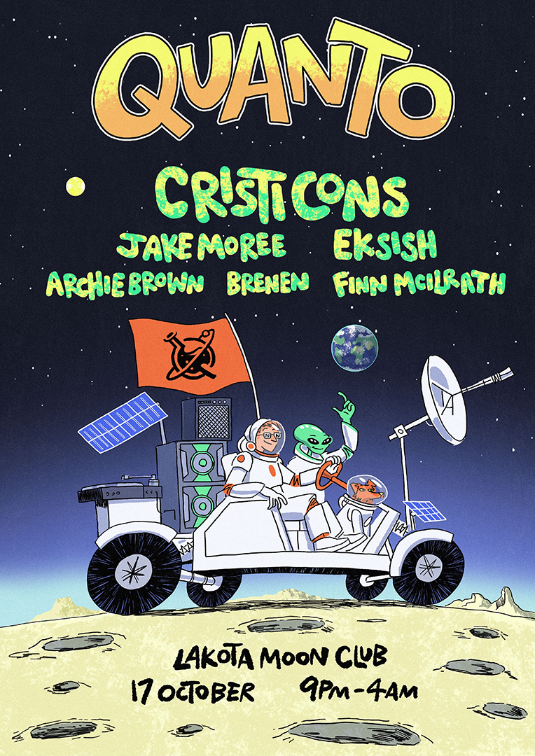 Quanto presents Cristi Cons, Eksish & Jake Moree + residents