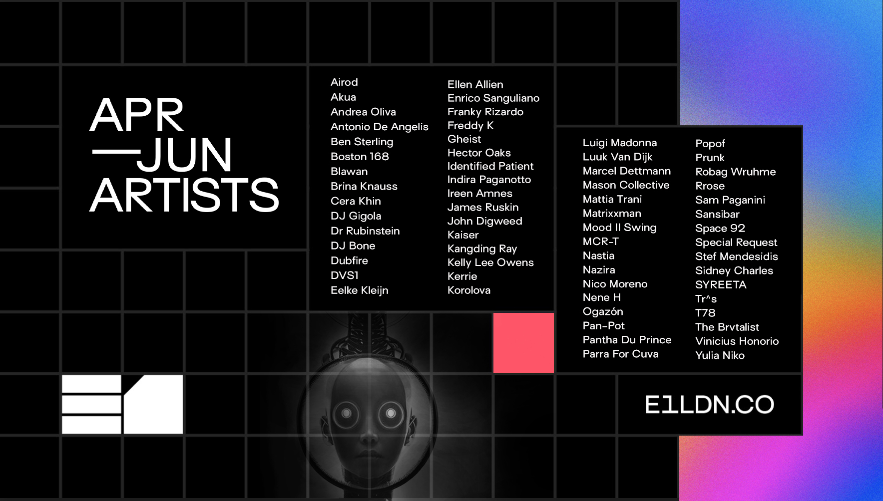 E1 presents: Enrico Sangiuliano, Mha iri & Hilit Kolet (Bank Holiday Special)