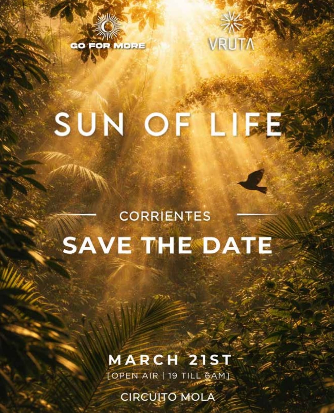 EMILIANO DEMARCO & MORE ARTISTS [SUN OF LIFE x OPEN AIR] - by GO FOR MORE, CORRIENTES