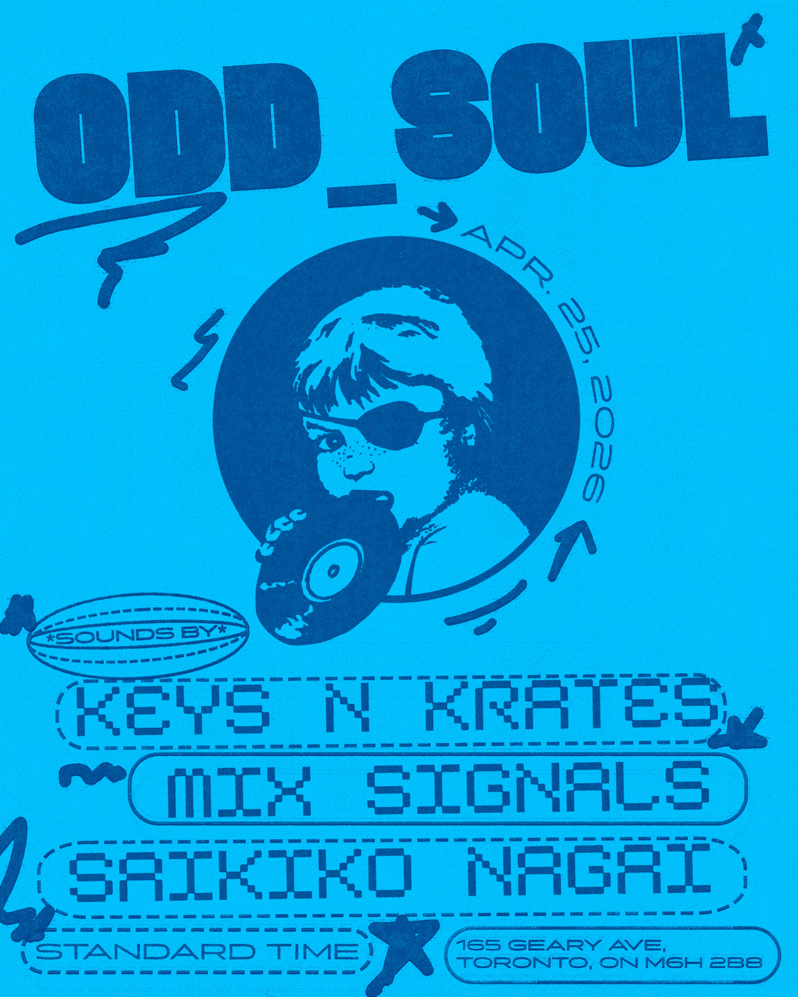Odd Soul featuring Keys N Krates, Mix Signals and Saikiko Nagai