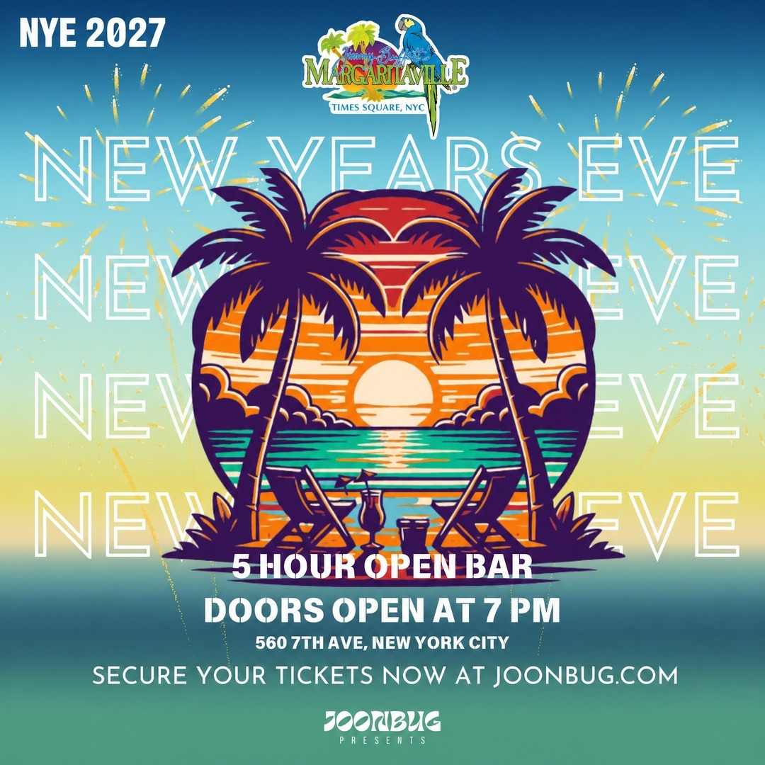 Margaritaville Times Square Gala In Paradise NYE 27