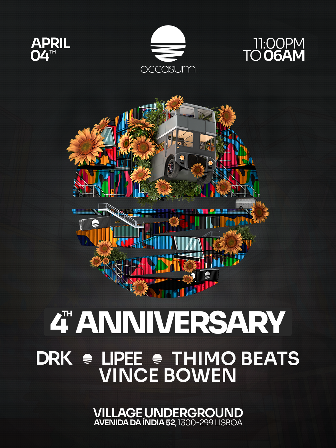 04 de Abril – 4 Anos de Occasum