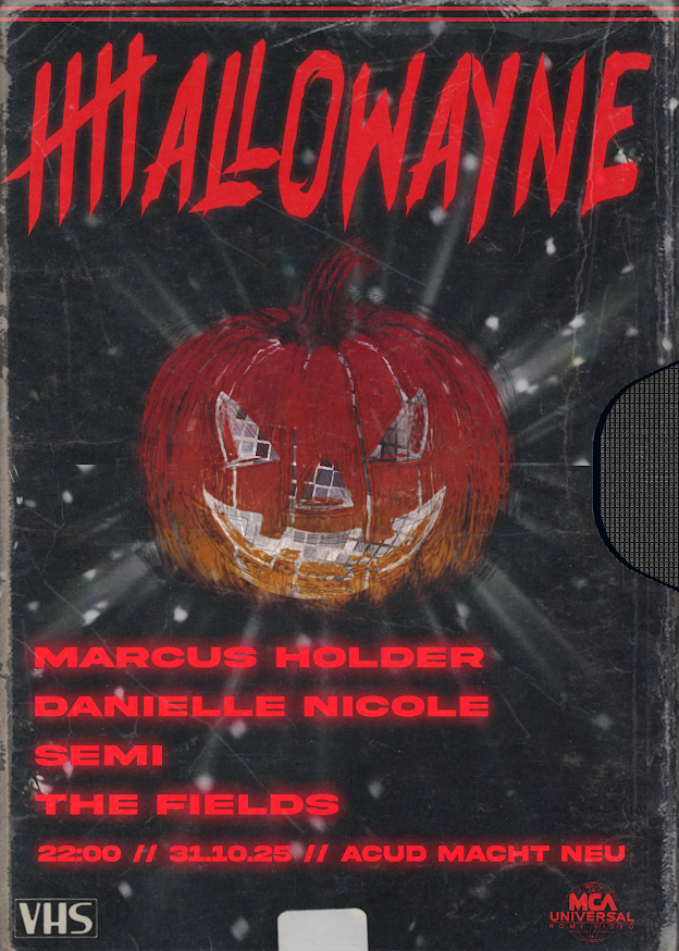 Flyer do evento de Marcus Holder