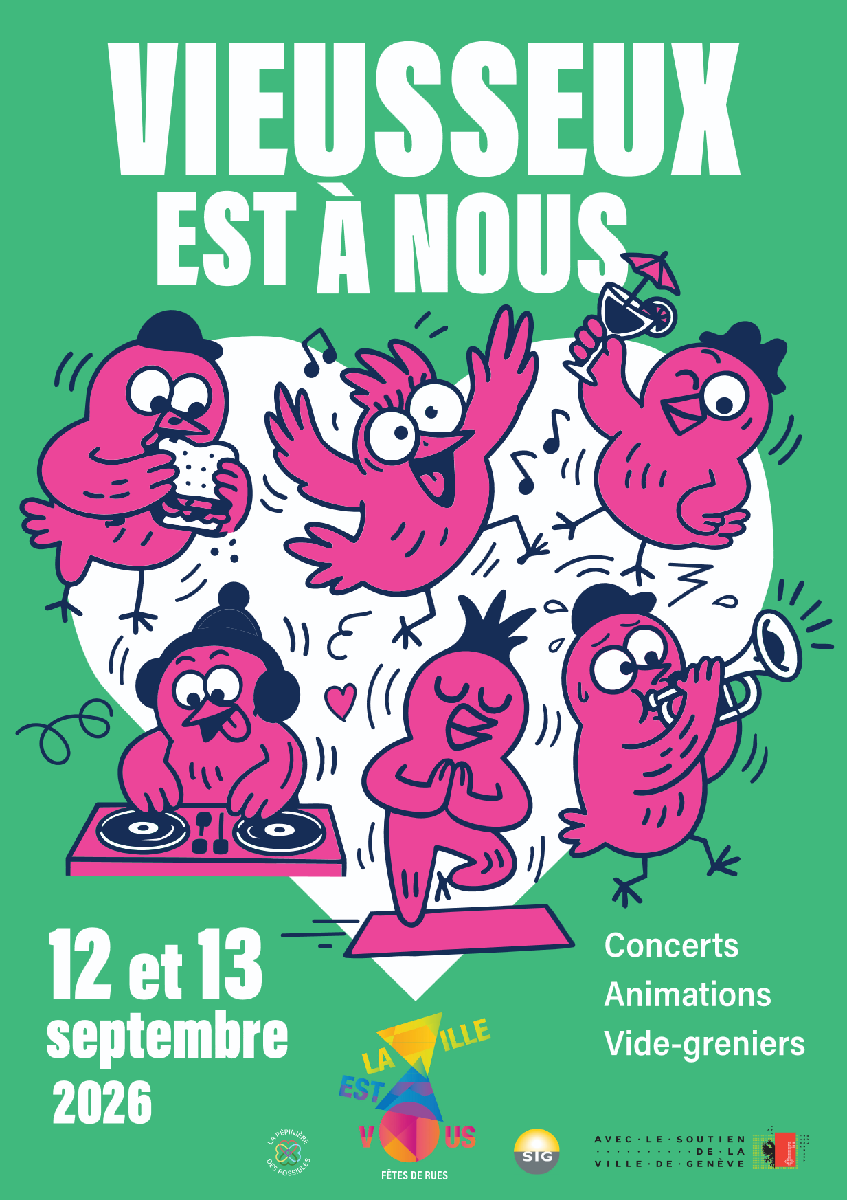 VIEUSSEUX EST À NOUS - Grande Scène
