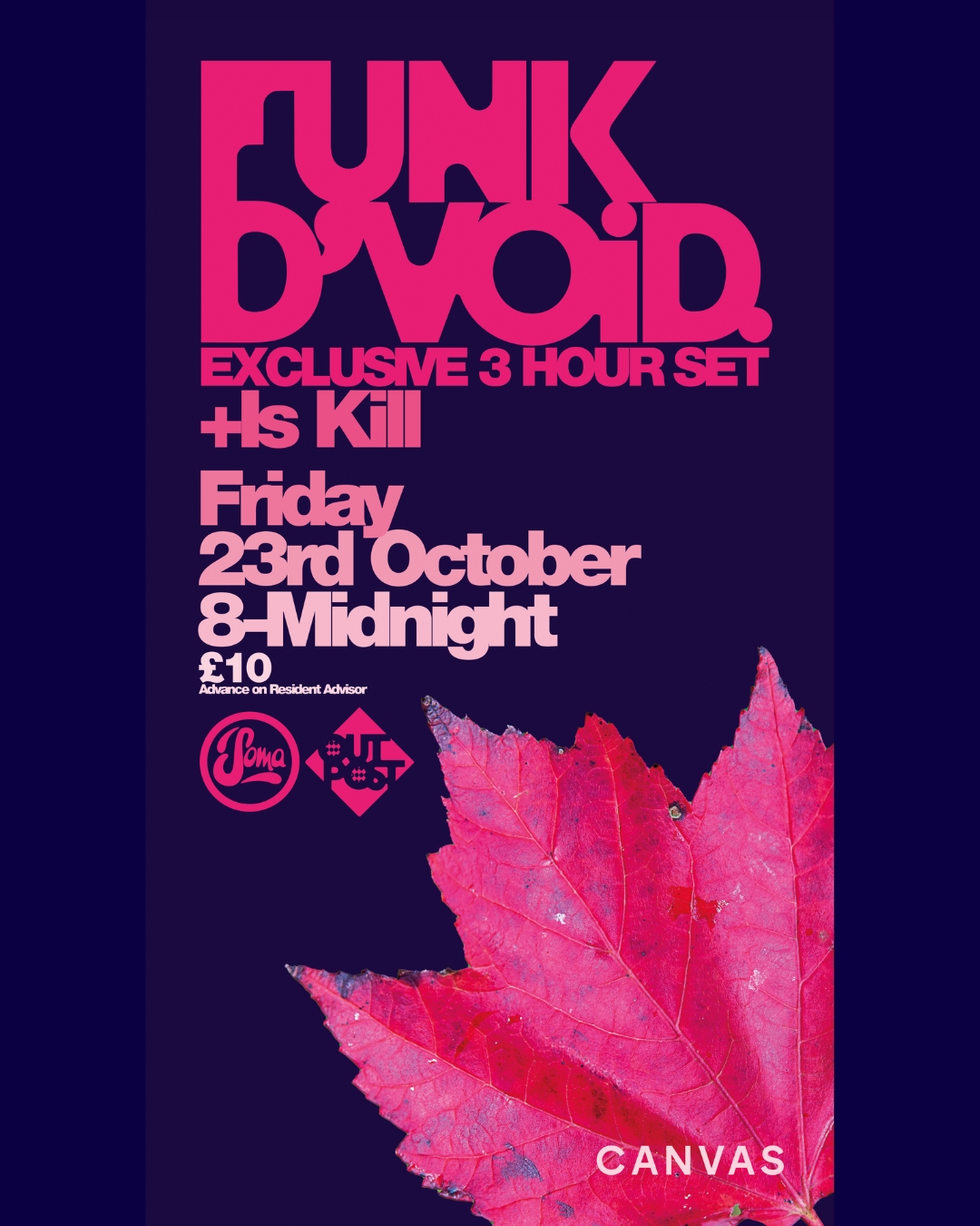 CANVAS presents: Funk D'Void