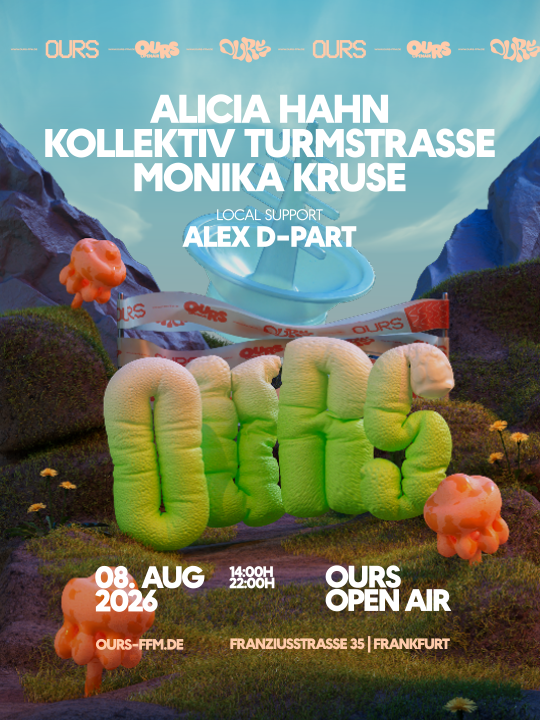 OURS with Monika Kruse, Kollektiv Turmstrasse, Alicia Hahn — Sparta Schwimmclub, Frankfurt