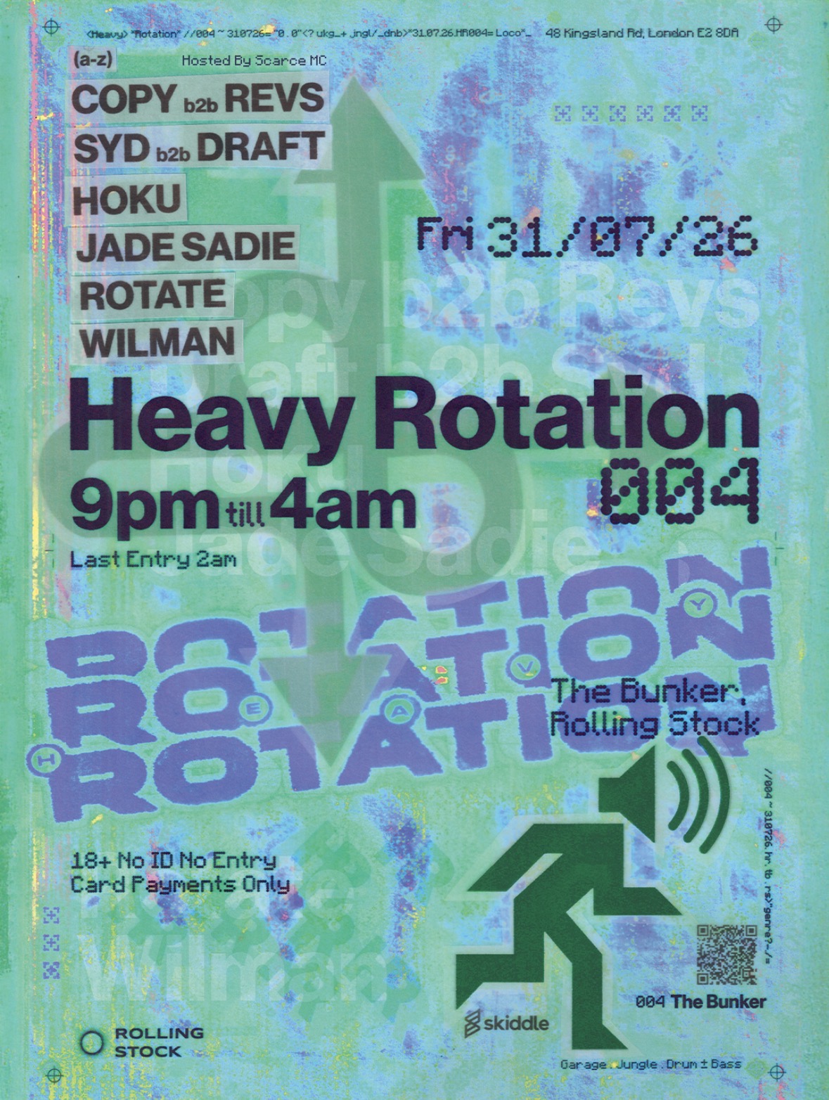 Heavy Rotation 004 @ Rolling Stock
