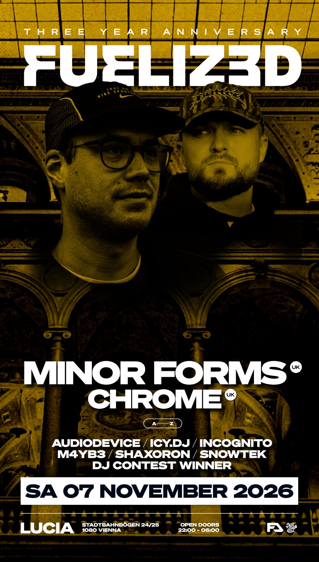 FUELIZED pres. MINOR FORMS [UK] + CHROME [UK]