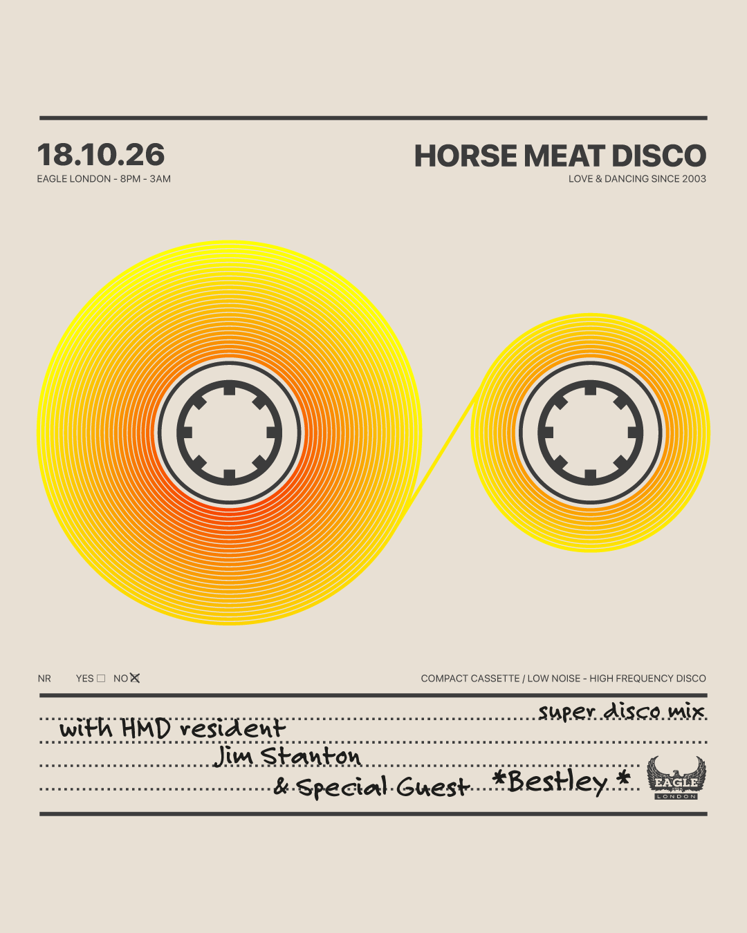 Horse Meat Disco at Eagle London at The Eagle, London SE11 5QY