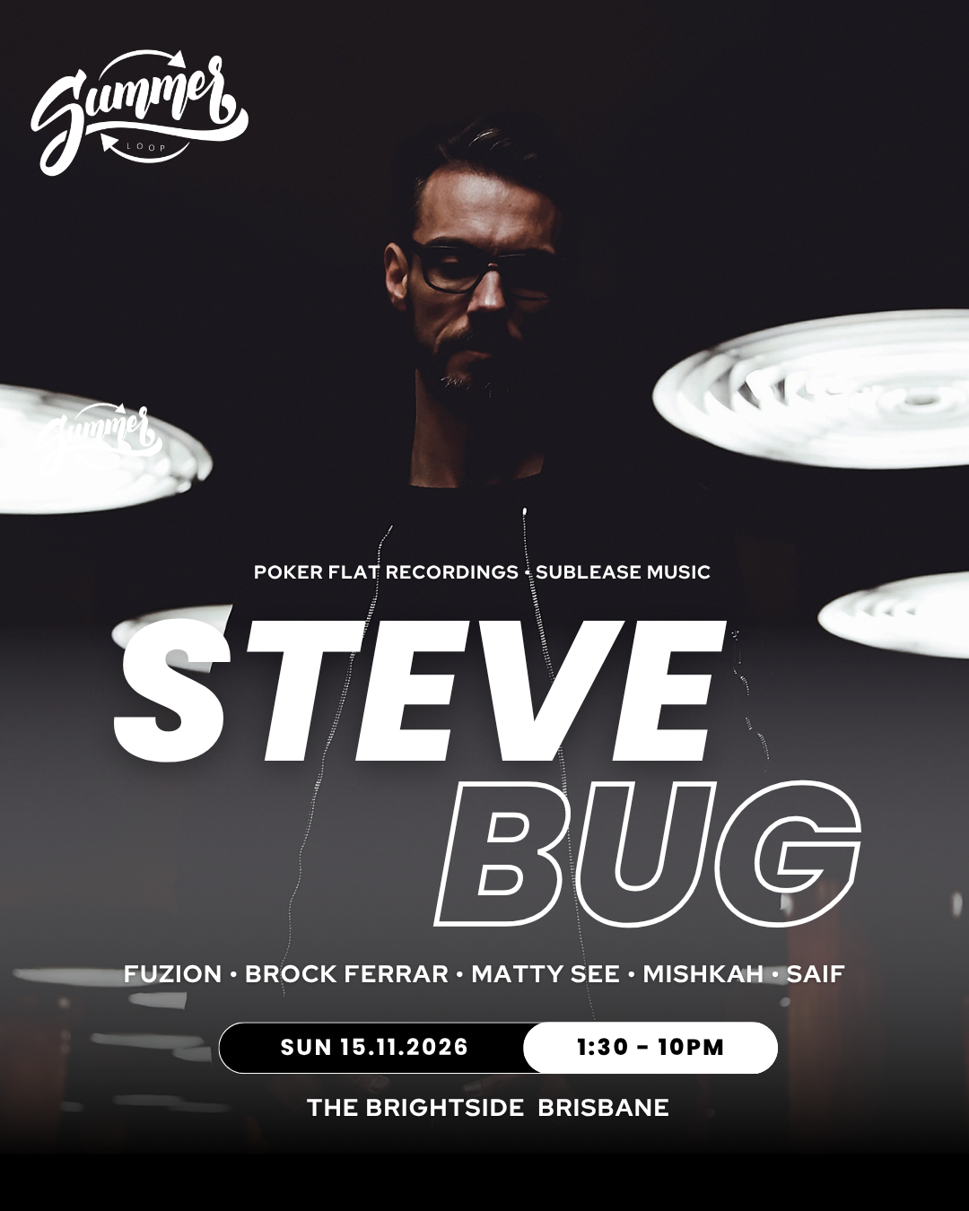 Steve Bug BRISBANE