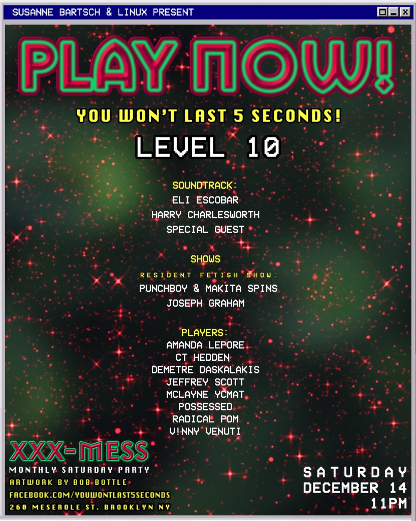 Play Now: Level 10! XXX-Mess a 3 Dollar Bill, New York City