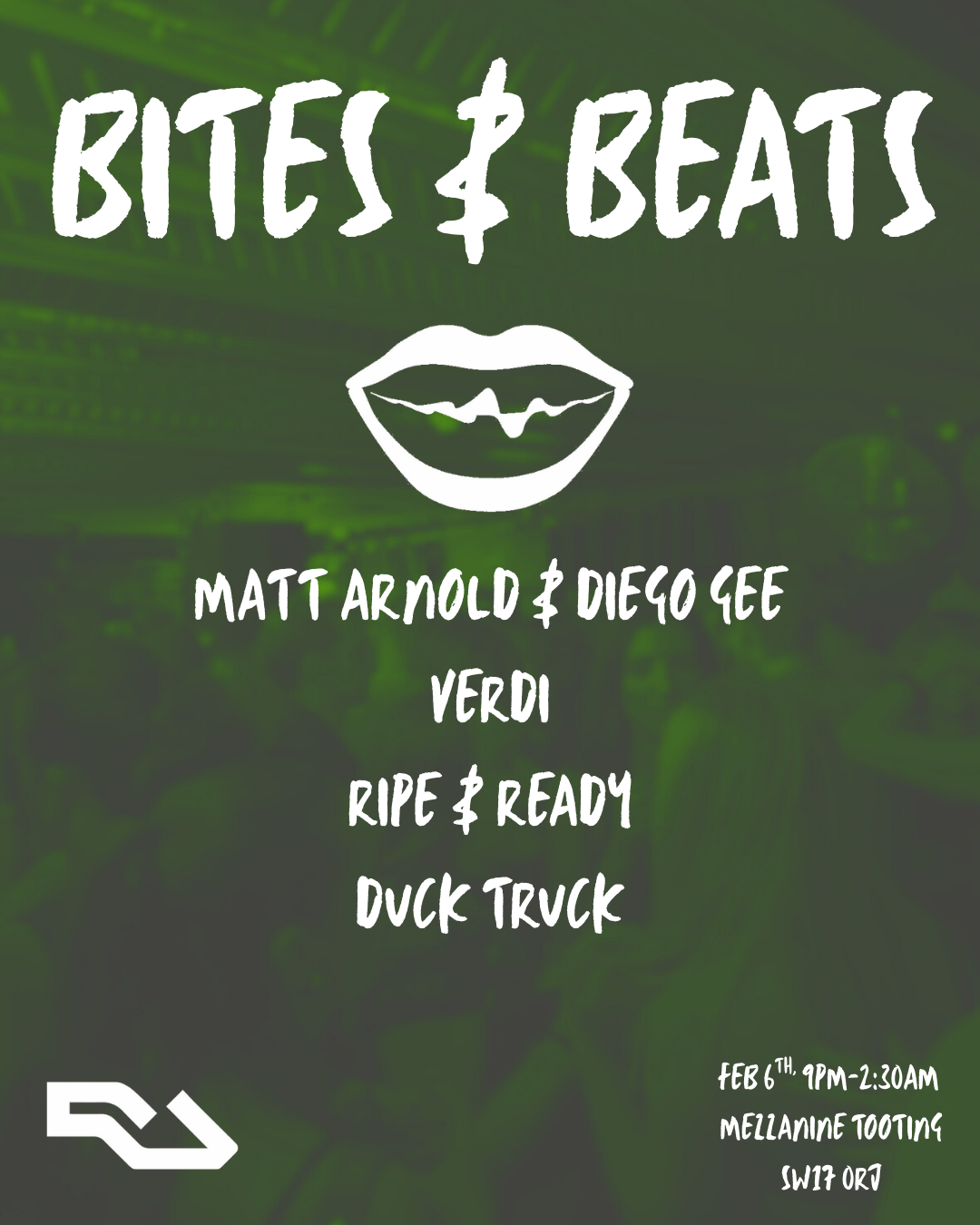 Bites&Beats - House & Techno Party 75% SOLD OUT