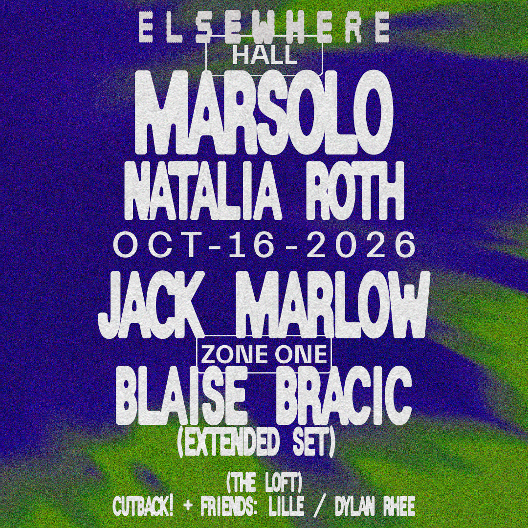 Marsolo, JACK MARLOW, Natalia Roth, Blaise Bracic, cutback! + friends: LILLE, Dylan Rhee