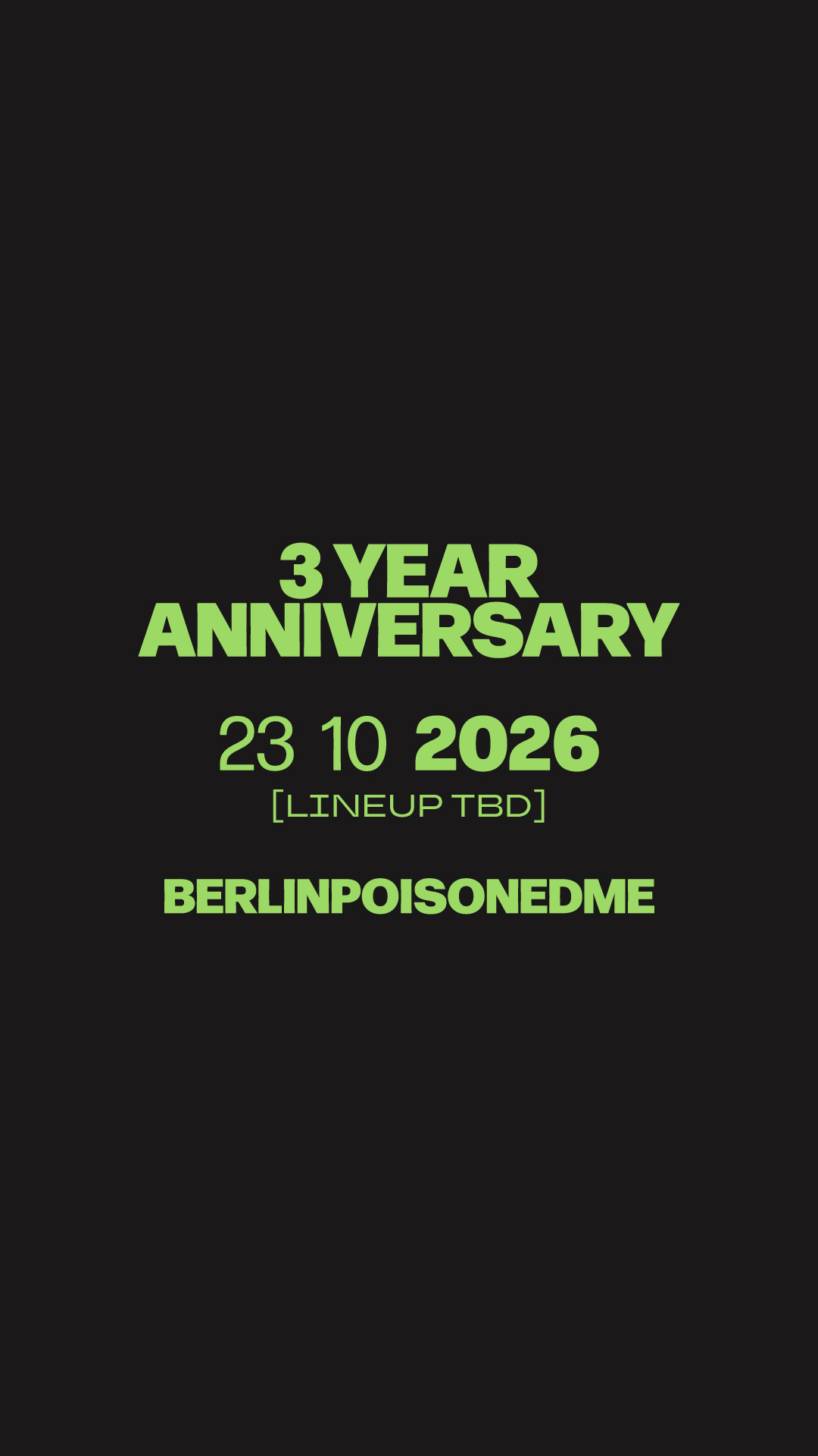 BPM 3rd Anniversary