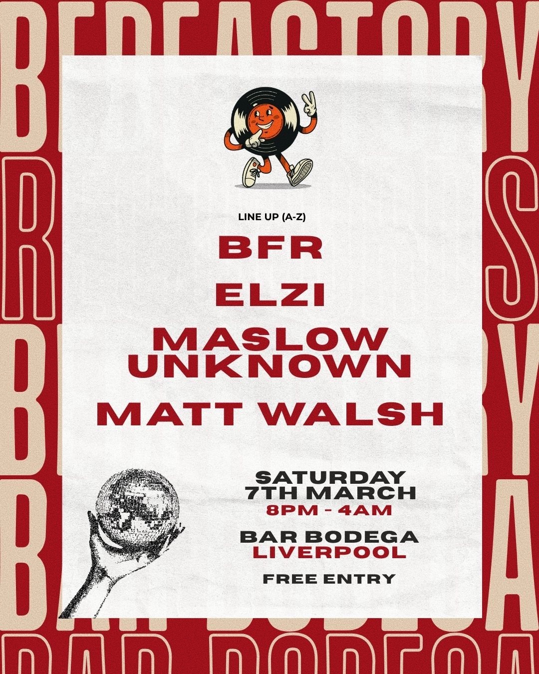 Bedfactory Records at Bar Bodega