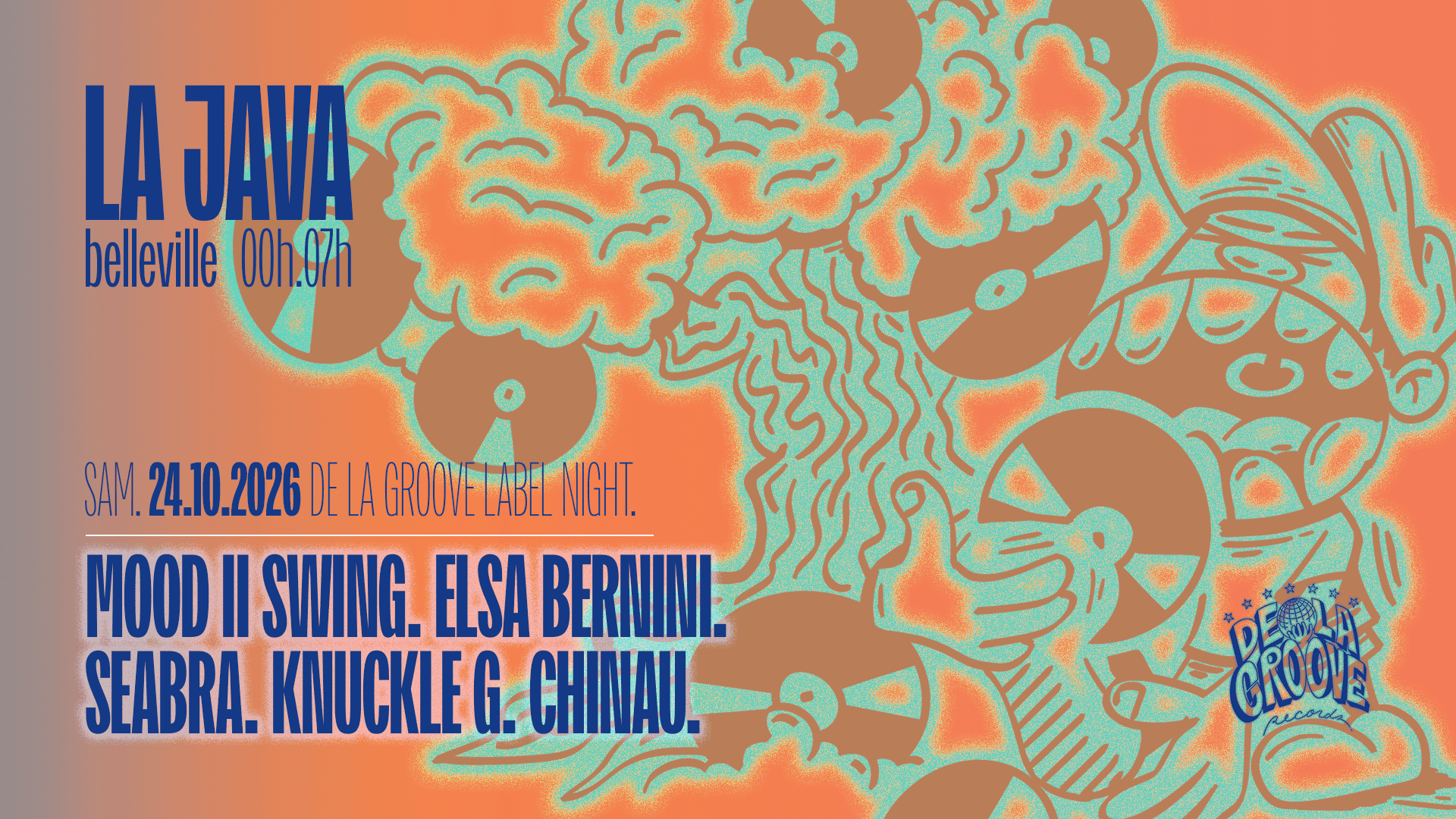 Mood II Swing, Elsa Bernini, Seabra & More: De La Groove