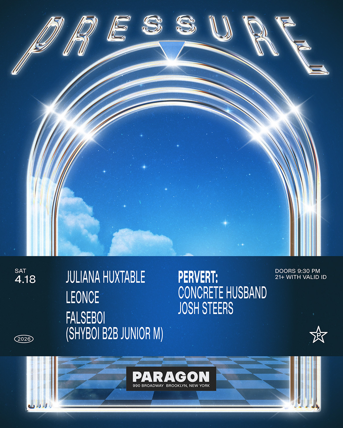 Pressure: Juliana Huxtable, Leonce, FALSEBOI + PervertNYC