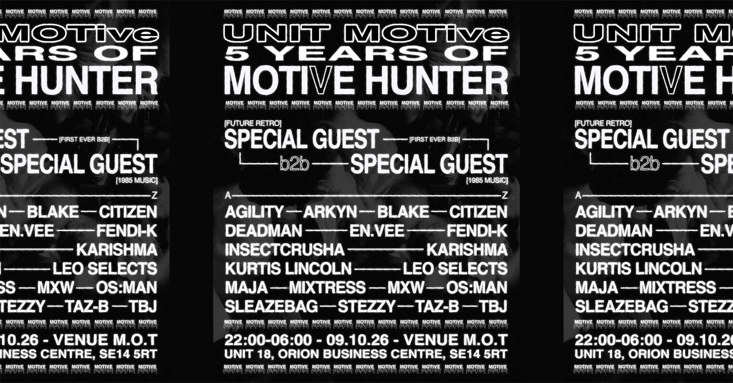 UNIT MOTive: 5 years of Motive Hunter