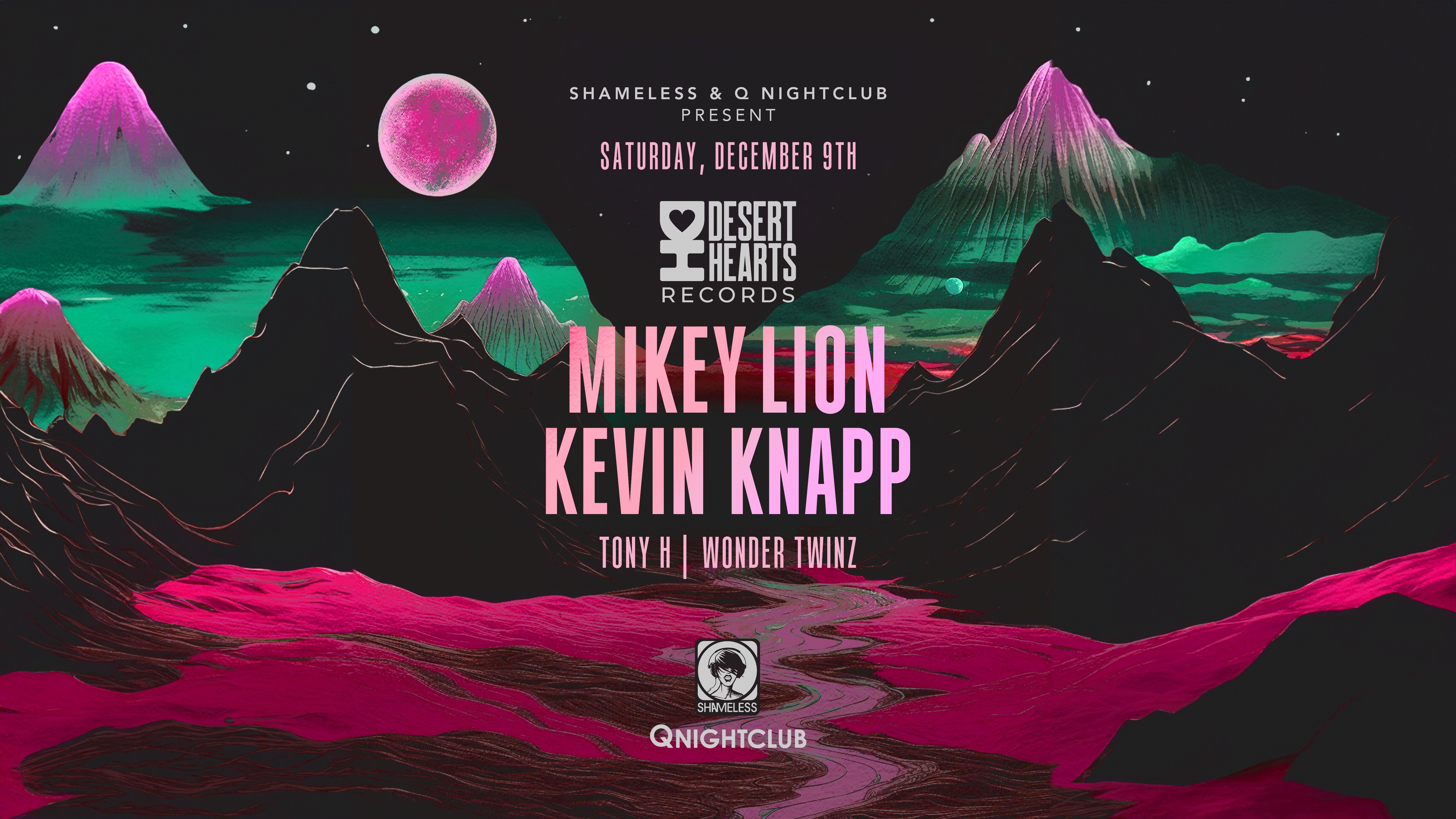 Desert Hearts Halloween with Mikey Lion, Lee Reynolds, SPCL.K b2b Chandni,  Navid (Navbox) at TBA - Warehouse / loft , Baltimore