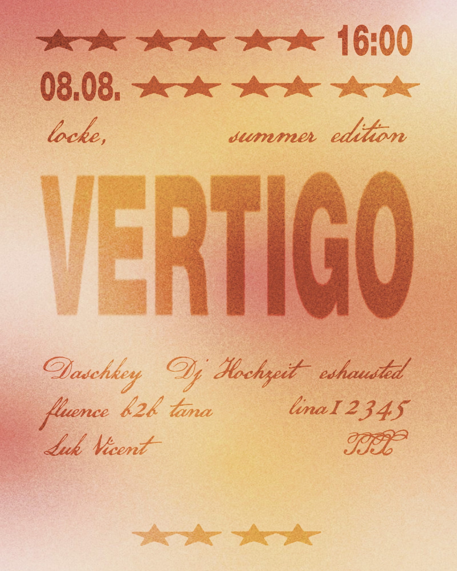 VERTIGO summer edition