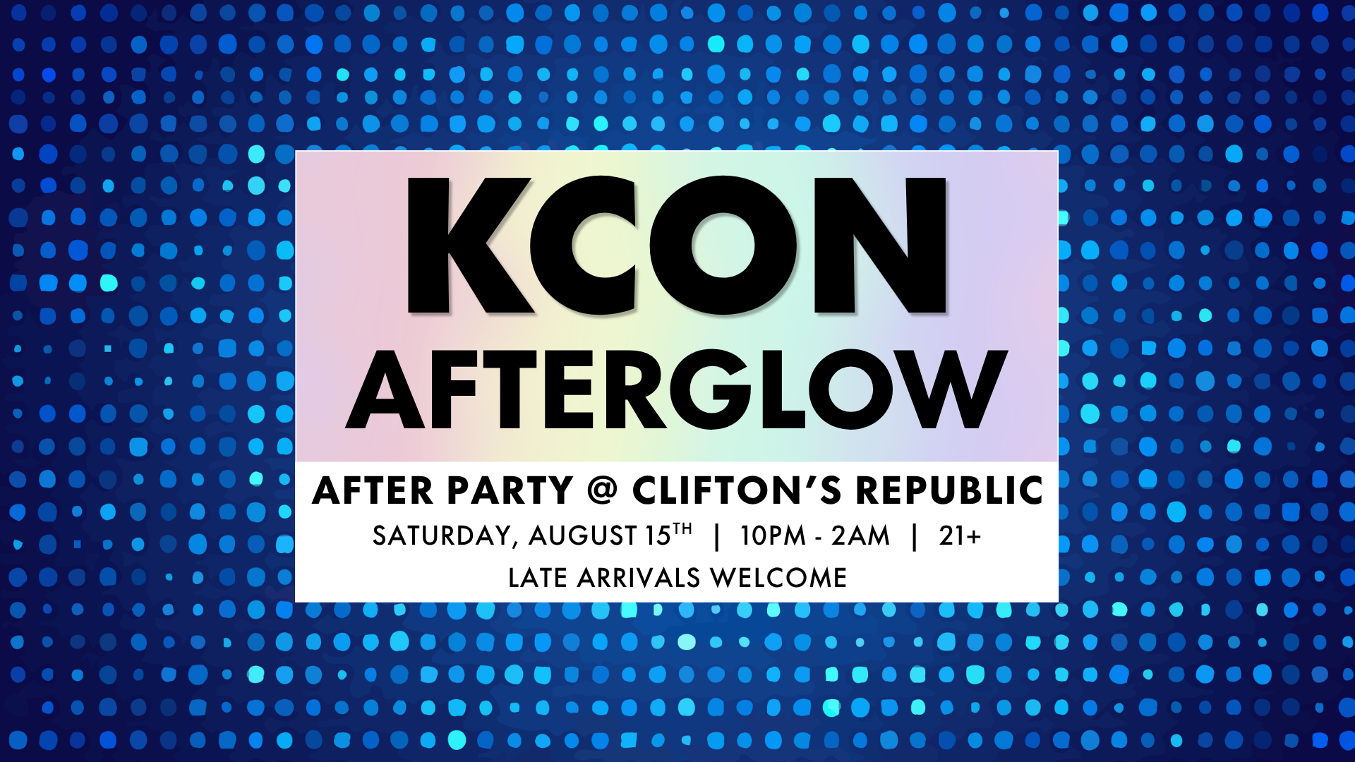 KCON: AFTERGLOW