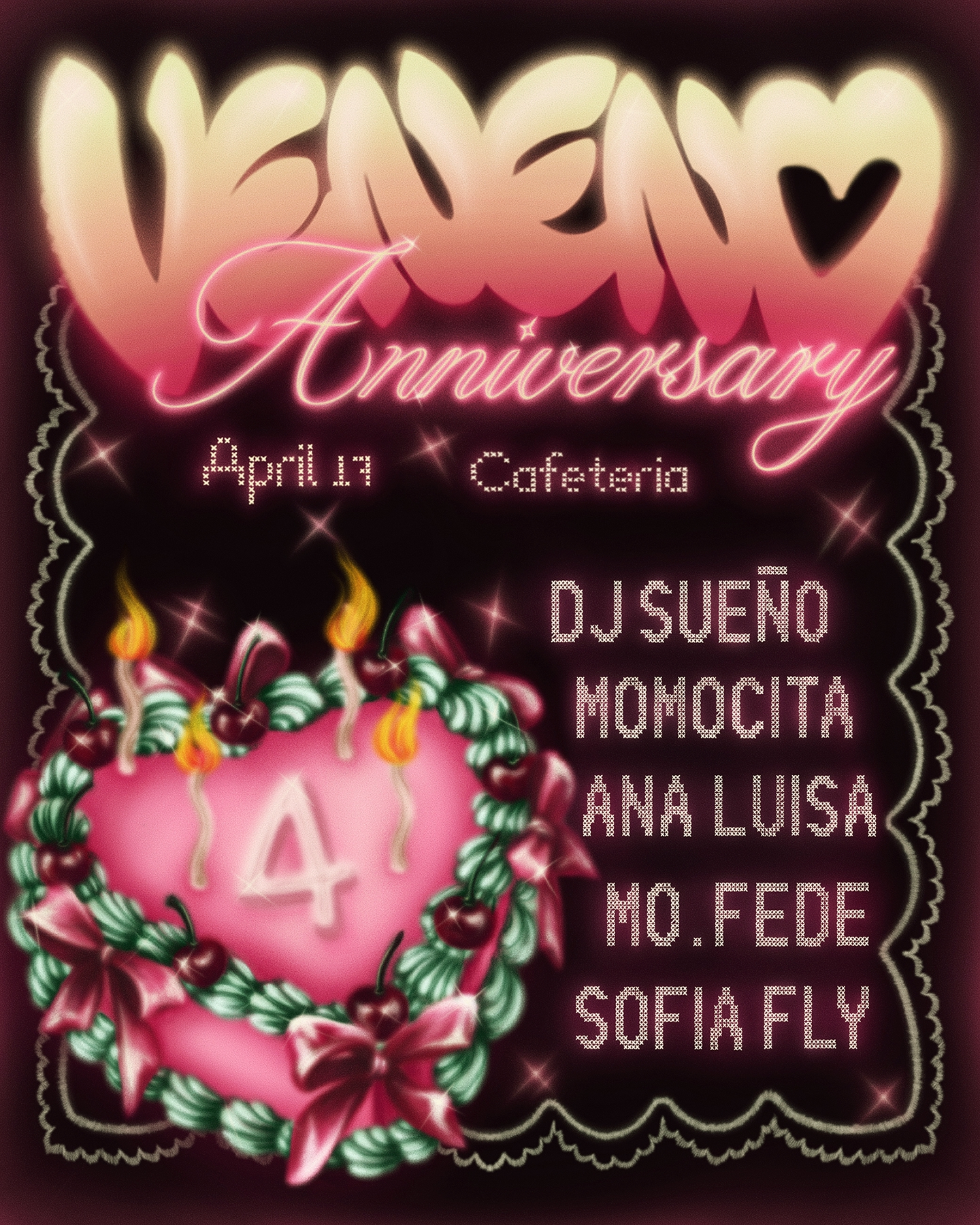 Veneno 4 Year Anniversary ♡