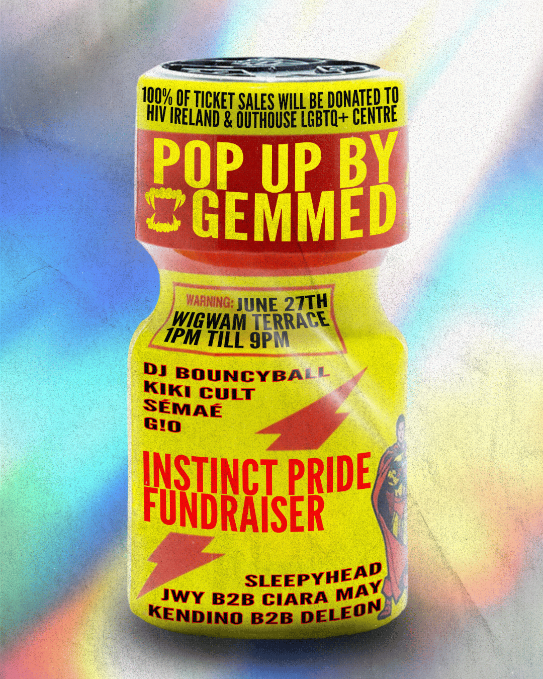 INSTINCT PRIDE PARTY FUNDRAISER