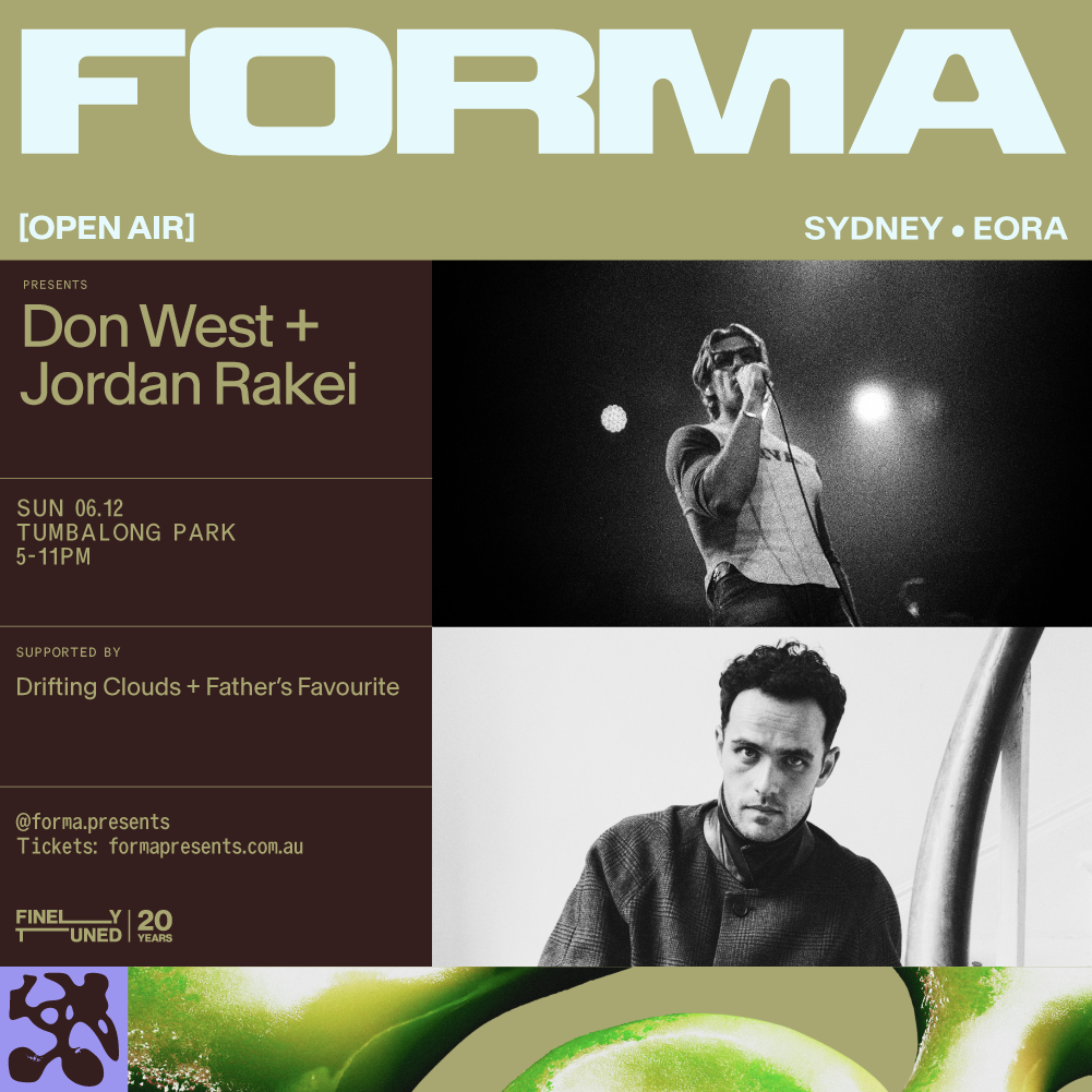 FORMA: Don West + Jordan Rakei