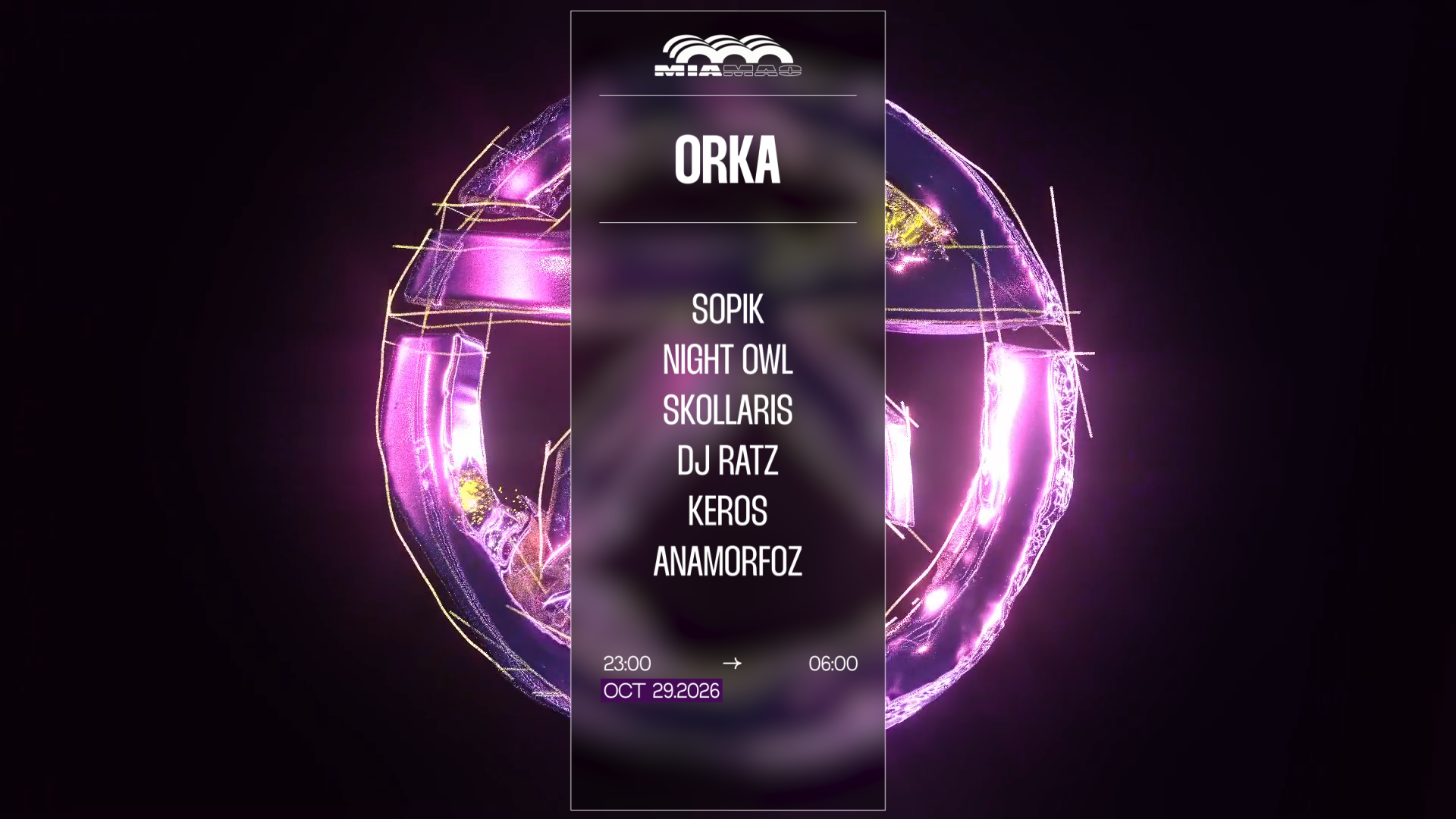 Orka: Sopik, Night Owl, Dj Ratz, Keros, Skollaris