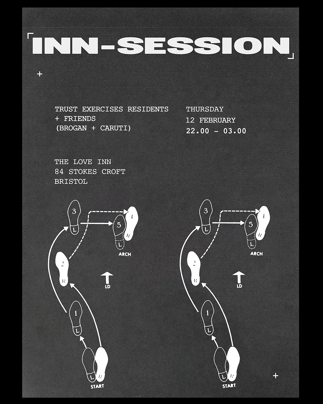 InnSession with Trust Exercises + Friends (Brogan + Caruti)